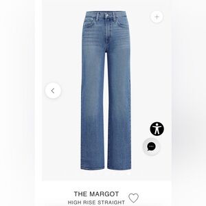 Joe's Jeans The Margot Straight Leg Denim — Light Blue Wash